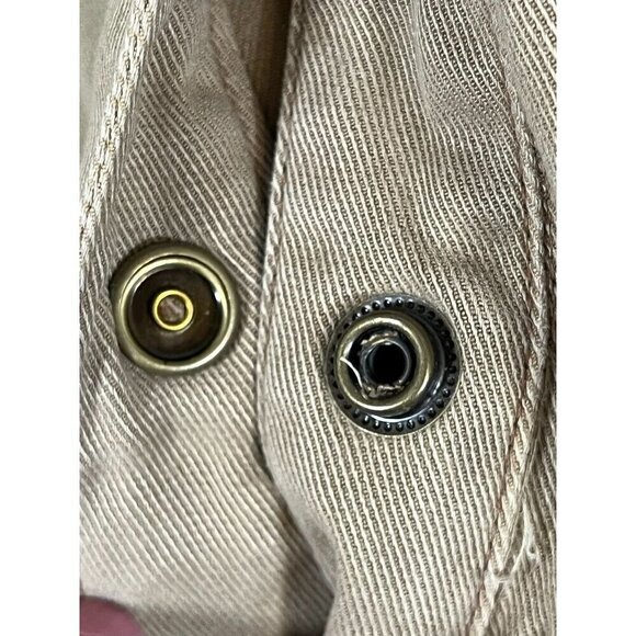 XCVI Edgy Urban Skirt M Tan Indie Hippie Western Grunge Sleaze Concert Western - Picture 4 of 12